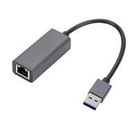 Oikabio Carte réseau USB 3.0 Gigabit USB vers RJ45 Carte réseau Ethernet 10/100/1000 Mbps Carte réseau Gigabit Adaptateur