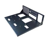 Oikabio Châssis d'ordinateur ouvert à deux voies pour serveur E-ATX/ATX Support de carte mère Support de test Rack de refroidissement ouvert (EATX)