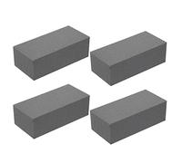 Oikabio Cke Lot de 4 mousses à fleurs sèches pour arrangements floraux humides, briques, fleuristes gris, pour arrangements floraux