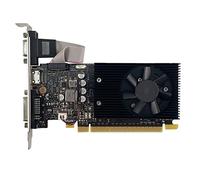 Oikabio GT730 Carte graphique 2 Go GDDR5 64 bits 28 Nm 902 MHz 5012 MHz PCI 2.0 Compatible avec carte vidéo VGA + DVI