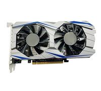 Oikabio GTX550Ti Carte graphique 2 Go DDR5 128 bits PCIE 2.0 Compatible DVI/VGA Carte graphique de de bureau