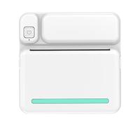 Oikabio Imprimante Thermique Portable Mini Imprimante Photo de Poche Imprimante D'éTiquettes Thermiques 57 Mm Bluetooth Machine D'-A