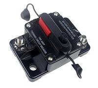 Oikabio Interrupteur de puissance 300 A - Double batterie IP67 - Étanche - 12 V - 24 V - Fusible - Réinitialisation manuelle - Interrupteur de puissance automatique