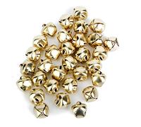 Oikabio Jingle en métal pour décoration de Noël Fabrication de bijoux Art 10 mm Paquet d'environ 100 pièces