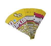 Oikabio Lot de 100 sachets à pop-corn en papier - Amandes - Taille S