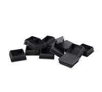 Oikabio Lot de 12 bouchons d'obturation carrés en plastique 50 mm x 50 mm