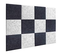 Oikabio Lot de 12 plaques acoustiques en mousse - Pour la maison et le bureau