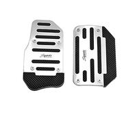 Oikabio Lot de 2 couvre-pédales et de frein antidérapants pour transmission automatique universelle