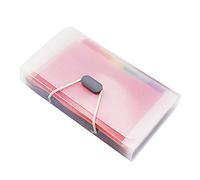 Oikabio Nouveau bureau A6 Extension de fichier Porte-monnaie Orgue Sac 13 couches Arc-en-ciel Type Produits de soumission