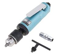 Oikabio Perceuse pneumatique droite à grande vitesse 5200 22000 tr/min avec mandrin de serrage de 1,5 à 10 mm pour percer et poncer