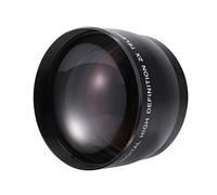Oikabio Téléobjectif professionnel 58 mm 2.0x pour objectif 5D/6D/60D/350D/400D/450D/500D/1000D/550D/600D 18-55 mm