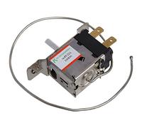 Oikabio Thermostat de réfrigérateur WPF22A 2 broches avec cordon métallique de 30 cm