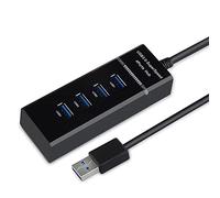 Oikabio USB 3.0 7 Ports Hub Splitter Adapter Cable Length 30Cm pour Desktop PC Laptop Keyboard Mouse 2TB Mobile Hard Disk