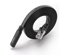 OIKWAN Câble de console USB-C UART - Accessoire essentiel compatible avec Cisco, NETGEAR, Ubiquity, LINKSYS, routeurs/commutateurs pour ordinateurs portables sous Windows, Mac, Linux (noir, 1,8 m)