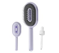 Oil Applicator Comb for Hair - Refillable Steel Teeth Massager | Hair Smoothing Comb Oil Applicator For Women Adults Travelers Travel Grooming Bathroom