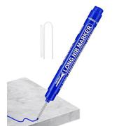 Oil-based Marking Pen |Quick Drying Permanent Reach Long Head Drill Markers | Construction Reach Deep Drill Quick Drying Permanent Head Carpenter Ink Marker For Carpenters, Builders, Construction S