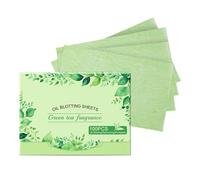 Oil Blotting Sheets - Lot de 100 feuilles absorbantes d'huile pour le visage - Coussinets rafraîchissants pour la maison et l'extérieur