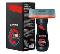Oil Film Removal Brush for Car - Precise Dirt Removal Tool | Car Window Glass Cleaner with Effective Oil Film for Front Side Mirror Rain Days Sedan RV Truck Minivan Driving Visibility