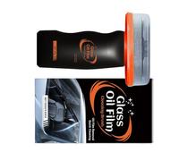 Oil Film Remover Brush, Car Glass Cleaning Emulsion Tool, Anti Rain Vision Applicator with Clarity Boost System, Scrubber Compact Build, Safe Driving Visibility Design, Auto Care Tool for Vehicle