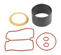 Oil-Free Air Compressor Cylinder Sleeve 63.5mm pour piston Ring Kit Rubber Sealing Ring Set for 550W 600W Air Compressor Cylinder pour piston Cylinder Sleeve Kit with 4pcs Nitrile Gaskets (For 1500W)