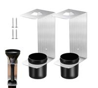 Oil Funnel Storage Rack,2-Piece Fluid Filter Organizer Mounting Bracket,Oil Funnel Drip Mount - for Workshop Garage Vehicles Racing Trailers Men Husband Mechanics