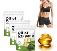 Oil of Oregano Softgels,180 Count,2 in 1 Formulated with Black Seed Oil,OreganoOil Capsules for Immune and Gut Function Support,Natural Ingredients (3)