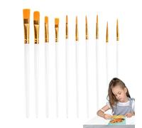 Oil Paint Brushes - Watercolor Painting Brush Set, Flexible Smooth Brushes | Acrylic Watercolor Art Tool System, Paint Brush Set Solution for Artists Students Professionals