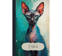 Oil Painting Black Cat