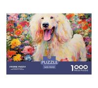 Oil Painting Chien- Puzzle The Art of Colour : Cocker Spaniel - 1000 Pièces, Série Pleine De Couleurs, Pièces Parfaitement Assorties, pour Adultes Et Enfants À Partir De 12 Ans 70x50cm/1000pcs