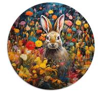 Oil Painting Lapin 1000 Pieces Science Fiction Jigsaw Puzzles for Adults Challenging Game Stress Relieving Entertainment Cultivate The Spirit of Teamwork for Adults and Kids, Age 12 Years Up 1000pcs