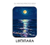 Oil Painting Practice Book - Luminara: A Sculptural Journey into Textured Seascapes and Atmospheric Light