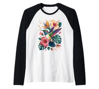 Oil Painting Tropical Hummingbird Garden Bird Manche Raglan