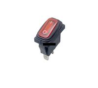 Oil proof power supply with rocker switch KCD3 two gear with light and high current NWPNLXEA(Rot,2 legs without light)