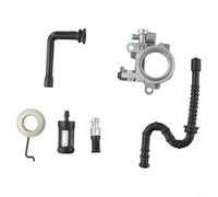 Oil Pump Kit pour Worm Gear for MS390 MS310 029 039 pour chainsaw | Includes pump, pour worm gear, spring, fuel line, oil line, filters for complete repair