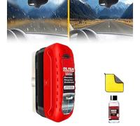 Oil Repellent Film for Car Windows, Universal Glass Cleaning Wipe Board, Oil-Repellent Film for Car Windshield Effortlessly Achieve Sparkling, Car Windshield Oil Film Cleaner (1)