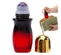 Oil Roller Bottles - 50ml Refillable Amber Glass Perfume Container, Roll On Applicator Bottle, Durable Portable Storage Solution | Essential Oils, Aromatherapy, Beauty Care, Travel, Salon and Home