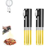 Oil Sprayer for Cooking, Electric Olive Oil Sprayer, Electric Butter Dispenser with Two Spray Modes, Oils Sprayers for Cooking 200ml/7oz, for Portable Mini Kitchen Gadgets (2pcs)