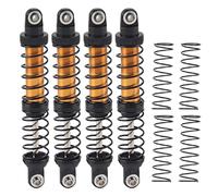 Oil Suspen Shock Struts Damper for CC01, RC Car Shock Struts Damper, CNC Macd Metal with Double Sps, Upg Parts for RC Model Cars 70mm 120mm, Compatible with SCX4 D90/D110 and RR10 (90mm)