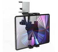 Oilcan Support Tablette Armoire de Cuisine, Porte Tablet Cuisine Salon avec Pince Métallique Réglable, Fixation Telephone sous Armoire pour iPad Mini Air Pro, iPhone, Galaxy, Switch (4-12,9")