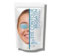 Oïléna - Masque Biosatin Visage/Contour Yeux/Lèvres Peel-Off, Alginate Gélifiant, Anti-Rides, Rajeunissement, Éclaircissement, Hydratation, Soin Pro à Domicile, 200g