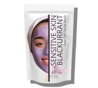 Oïléna - Masque Peel-Off au Cassis pour Peaux Sensibles | Anti-Inflammatoire | Revitalisant | Masque d'Alginate Gélifiant en Poudre | Détoxifiant et Hydratant | 200g, Transparent, Lot de 1
