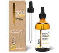 Oïléna - Sérum Visage/Contour Yeux 100% Naturel 100 ML | Vitamine E | Anti-Âge, Anti-Rides | Élimine Cernes | Renforce Cheveux/Ongles | Boost Collagène