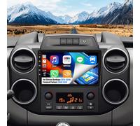 OiLiehu 2G+64G Android 13 Autoradio pour Citroen Berlingo 2015-2018/Peugeot Partner 2008-2019 avec CarPlay Android Auto sans Fil, 9“ Écran Tactile avec GPS WiFi FM RDS Bluetooth EQ SWC Caméra Arrière