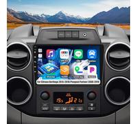 OiLiehu 2G+64G Android 13 Autoradio pour Citroen Berlingo 2015-2018/Peugeot Partner 2008-2019 avec CarPlay Android Auto sans Fil, 9“ Écran Tactile avec GPS WiFi Bluetooth FM RDS EQ SWC Caméra Arrière