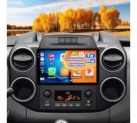 OiLiehu 4G+64G Android 15 Autoradio pour Citroen Berlingo 2015-2018/Peugeot Partner 2008-2019 avec CarPlay Android Auto sans Fil, 9“ Écran Tactile avec GPS WiFi Bluetooth FM/RDS EQ SWC Caméra Arrière