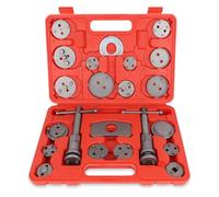 OiLiehu Kit Repousse Piston Frein 22 Pièces, Outils de Repousse Piston Frein Arrière, pour Remplacement de Disque Outil et Adaptateurs et Mallette