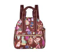 Oilily sac à dos de loisirs Deja Futur Bloen Backpack Hot Chocolate marron foncé
