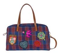 Oilily sac à épaule bandoulière Carreaux Halette Bowling Bag Estate Blue multicolore
