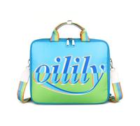 Oilily Sac d'ordinateur portable bleu clair vert clair - Laptop Bag 13"" Aquarius 173276