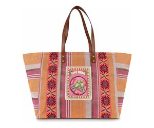 Oilily Stripes Sac de shopper 39 cm orange